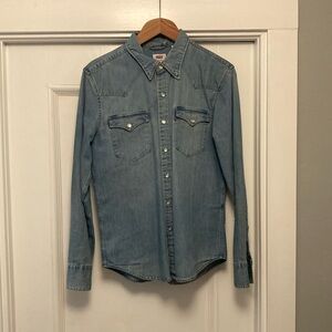 Levi’s Denim Western Shirt - Men’s Small